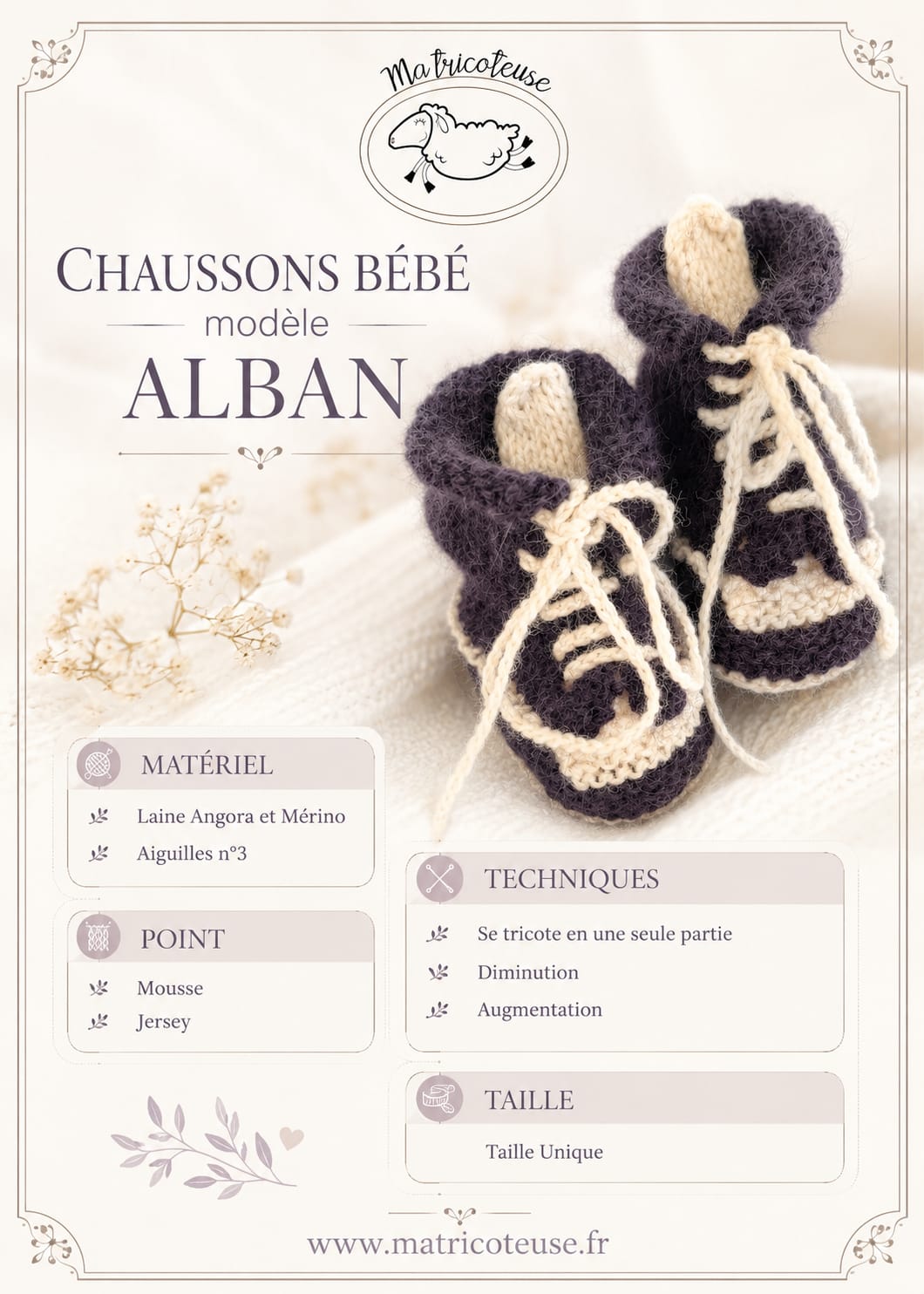 Alban - Kit Chaussons